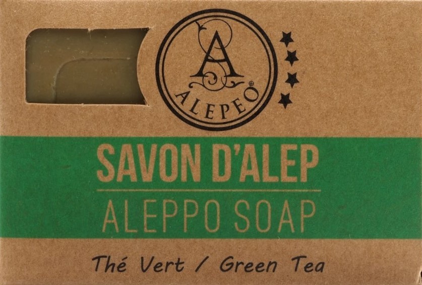 Aleppo Seife 100g Green Tea