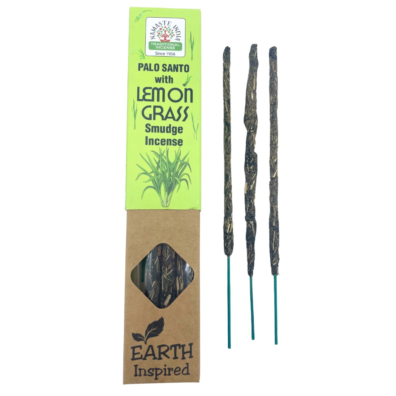 Namaste Earth Smudge Palo Santo & Zitronengras Räucherstäbchen 30g